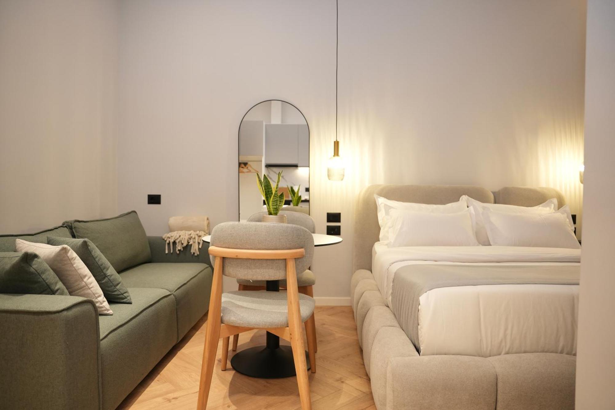 Nea Deluxe Apart-Hotel Tirana Buitenkant foto