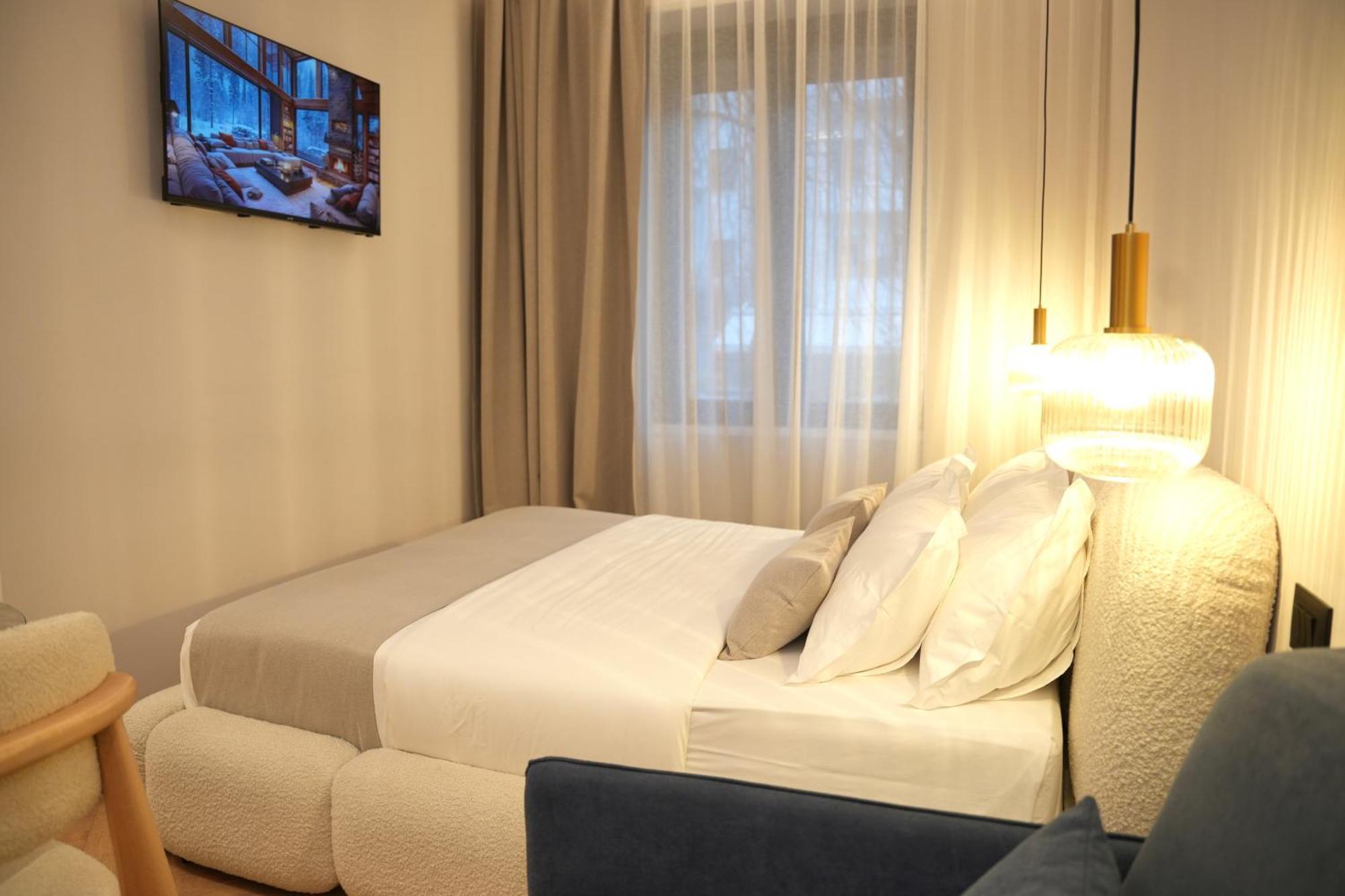 Nea Deluxe Apart-Hotel Tirana Buitenkant foto