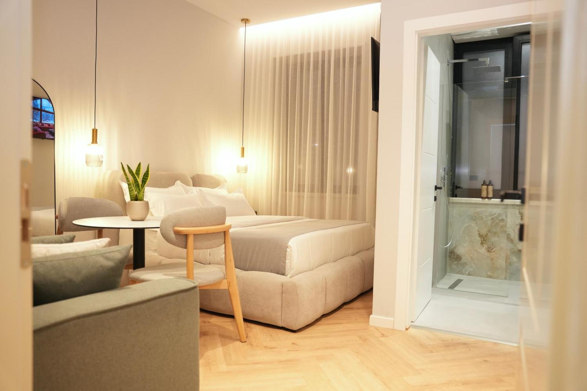 Nea Deluxe Apart-Hotel Tirana Buitenkant foto